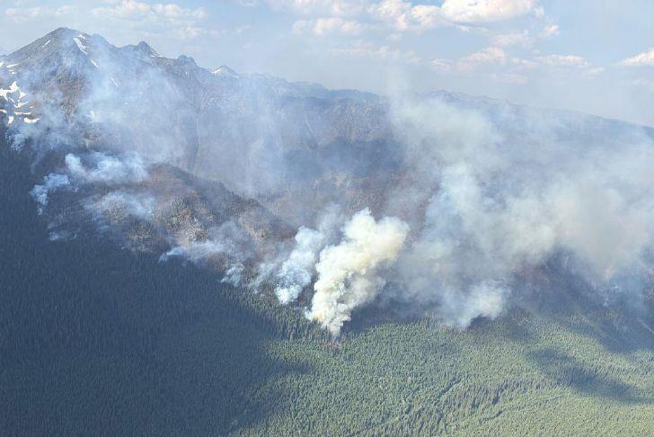 Matthew Creek Wildfire Expansion and Terrain Challenges