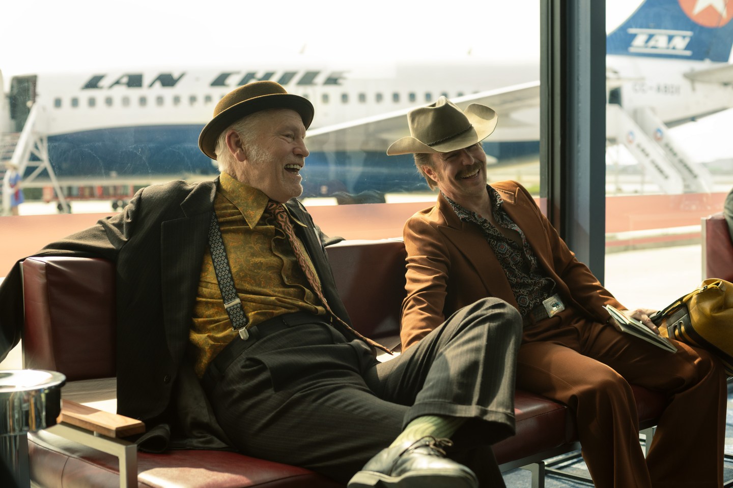 John Malkovich and Sam Rockwell in 'Wild Horse Nine'