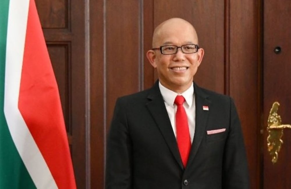 Singapore’s High Commissioner to South Africa, Zainal Arif Mantaha