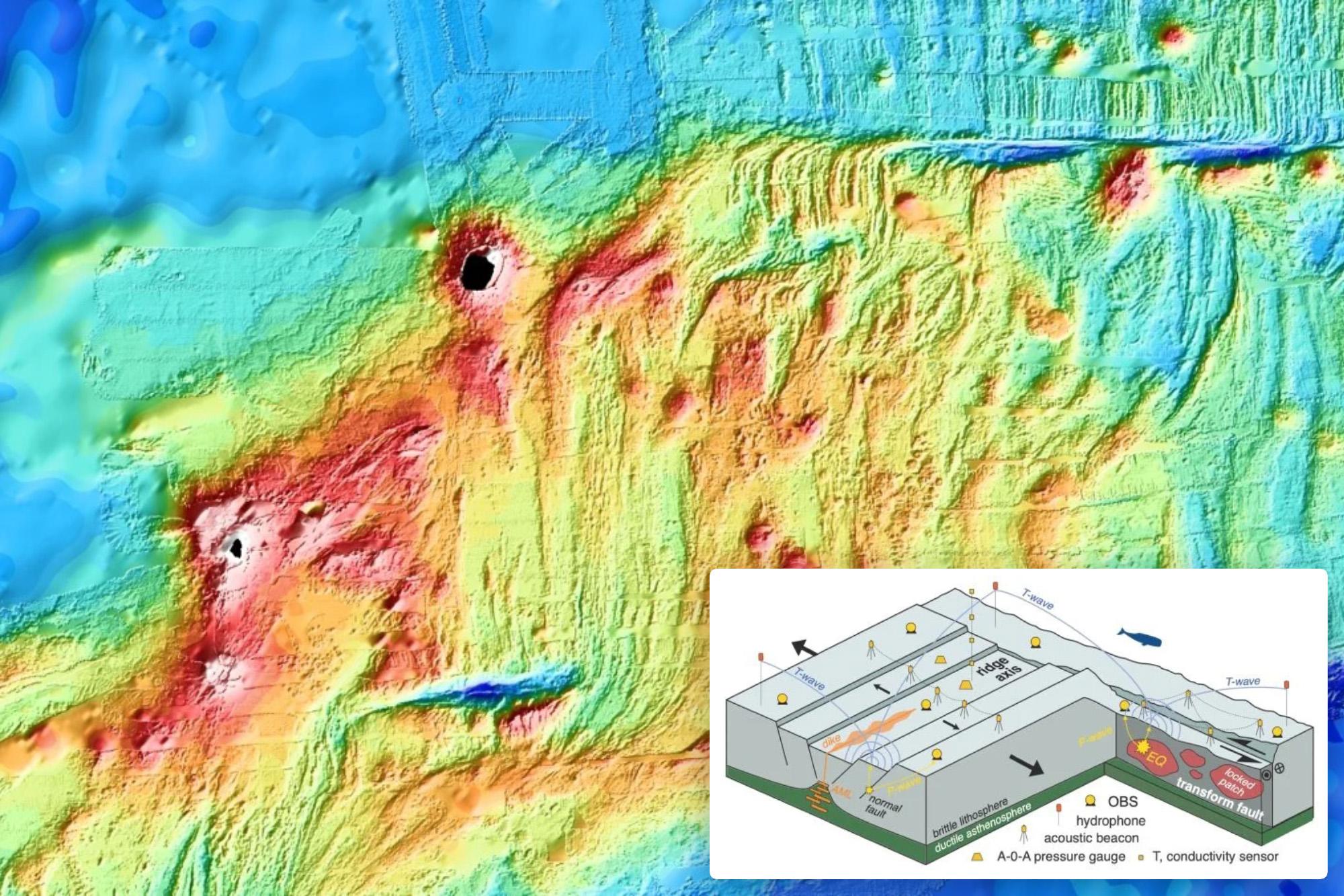 Scientists have managed to witness the seafloor's formation in real time for the first time