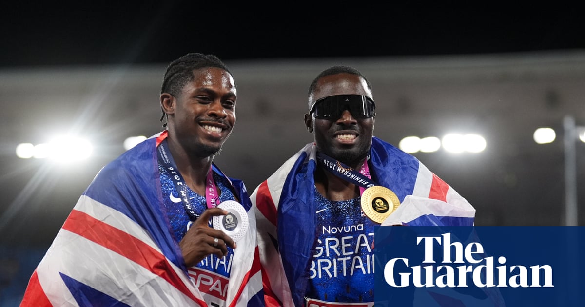 Romell Glave Wins 100m Gold as Jeremiah Azu Secures Silver