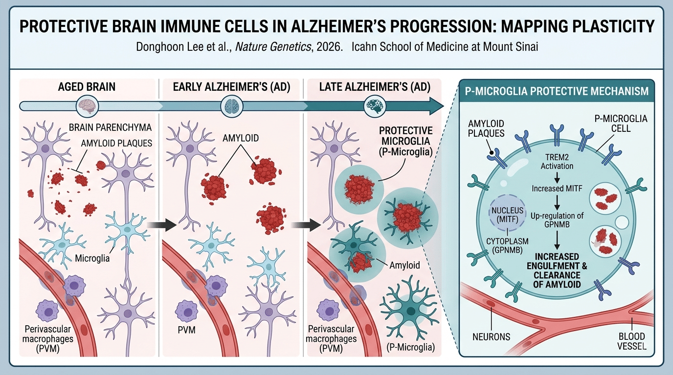 Mount Sinai Study Identifies Protective Brain Immune Cell Subtype in Alzheimer's