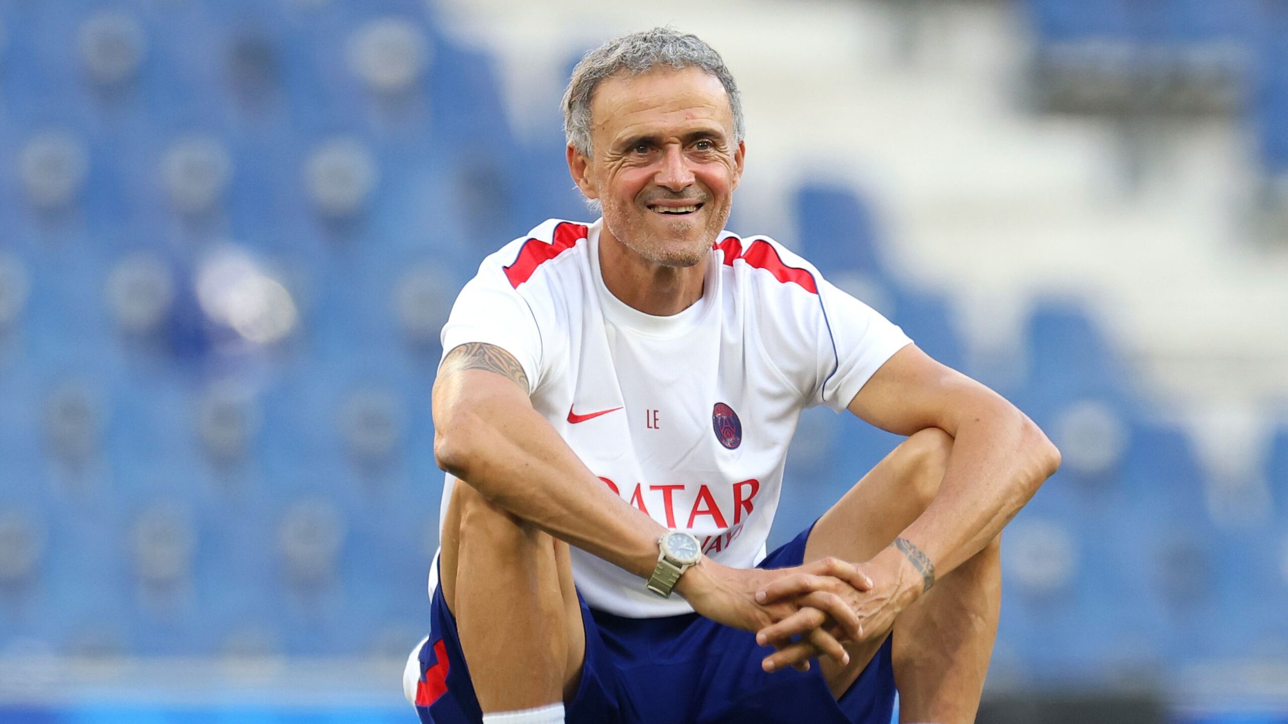 Paris Saint-Germain Training Session and Press Conference - UEFA Super Cup 2026