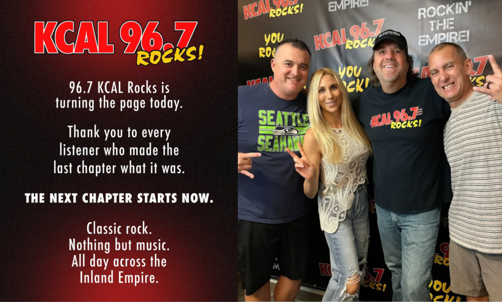 KCAL-FM Lays Off Entire On-Air Staff and Switches to Automated Format