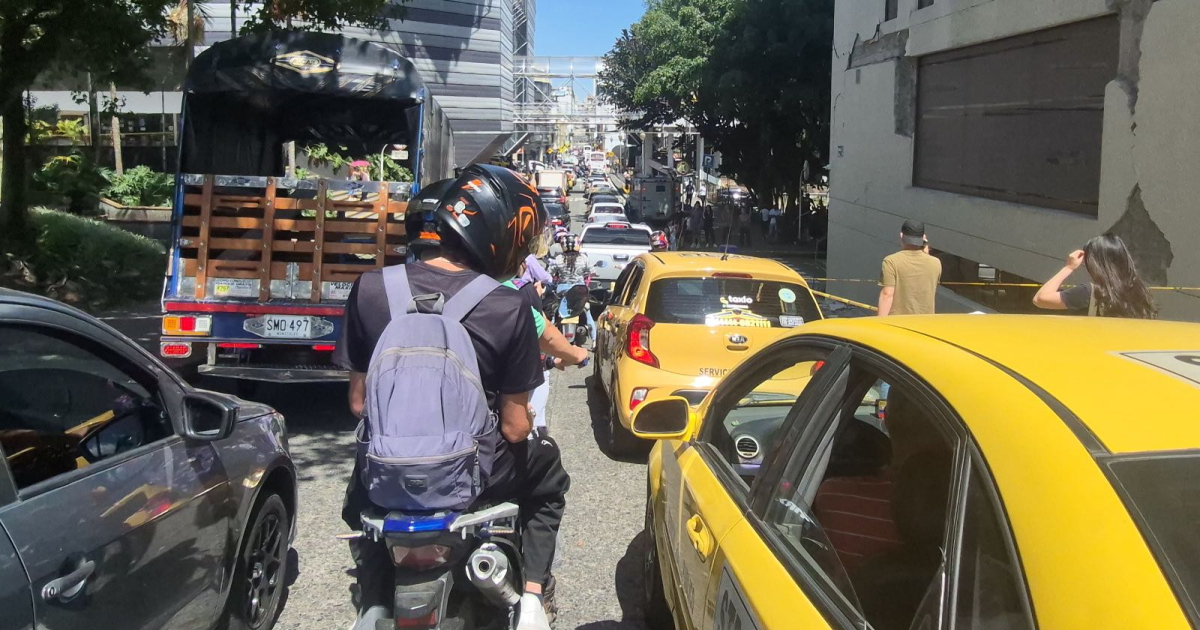 La Alcaldía de Manizales implementó el pico y placa temporal para descongestionar las principales vías de la ciudad tras el