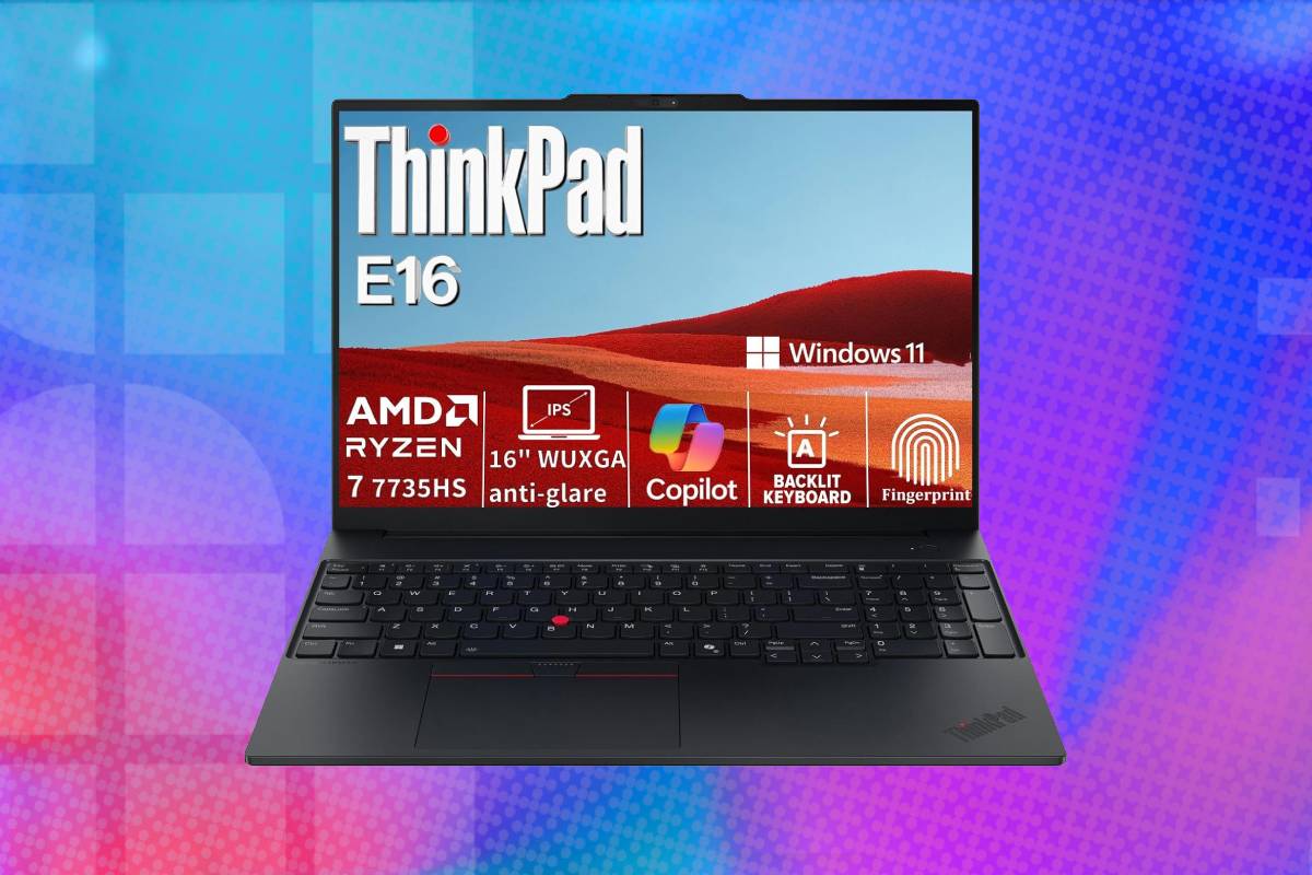 Lenovo ThinkPad E16 Gen 2 With Ryzen 7 7735HS Is 41% Off on Amazon