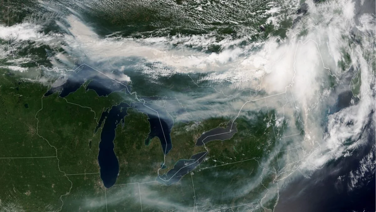 Canadian Wildfire Smoke Triggers Hazardous Air Alerts for 115 Million People