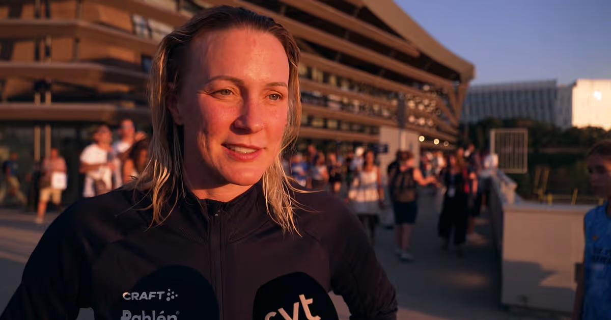 Sarah Sjöström med EM-guld efter comeback i Paris