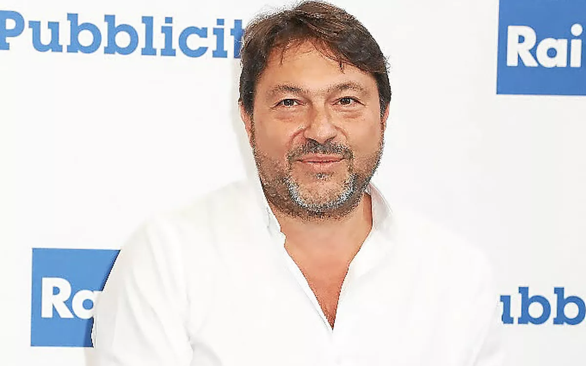 Sigfrido Ranucci lors de la présentation du programme des émissions de la Rai à Rome, le 4 juillet 2017 à Rome, en Italie